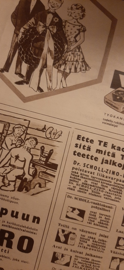 Vanha lehti Suomen kuvalehti (kansi puuttuu)