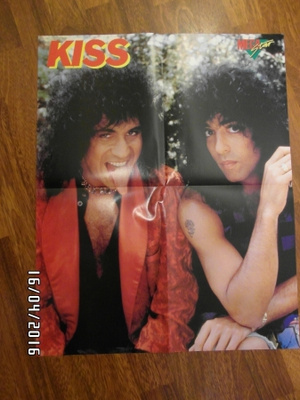 Kiss – MegaStar-lehden juliste 1986