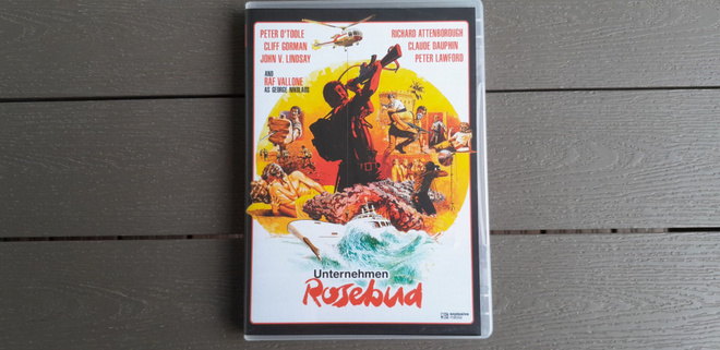DVD: Rosebud (Peter O'Toole, Richard Attenborough 1975/2024)