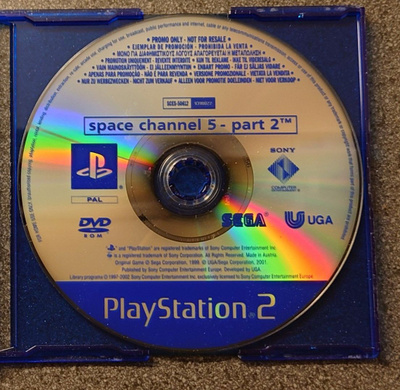 Space channel 5 - part 2 PS2 *Promo*
