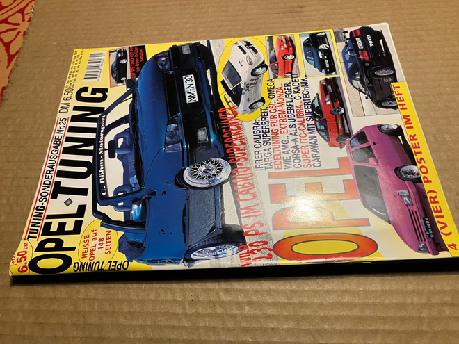OPEL TUNING MAGAZINE 25/1999 HYVÄ