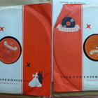 Äänilevyjä Vinyyli vanhoja 10 kpl ja kansio PARLOPHON musiik - pikkukuva 5
