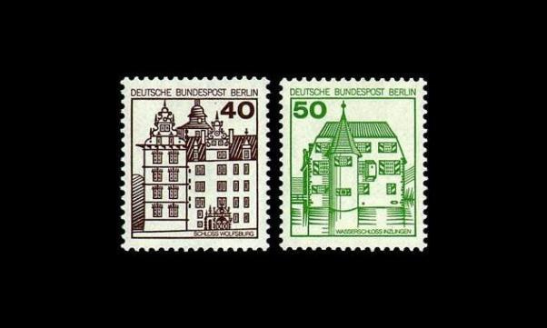 Berlin 614-5 ** Käyttösarja linnoja (1980)