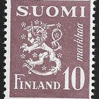 1950 M-30 10 mk rusk.lila ** LaPe 380 a VSP Lm6 KUVAKEVIRHE - pikkukuva 2