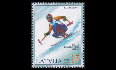 Latvia 566 ** Paraolympialaiset (2002)