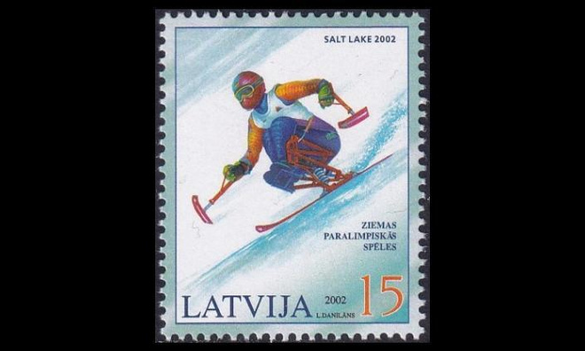 Latvia 566 ** Paraolympialaiset (2002)