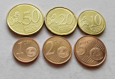 1 c - 50 c, v. 2014. Suomi, unc