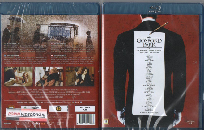 Gosford Park	(62 809)	UUSI	-FI-	BLU-RAY			alan bates	2001