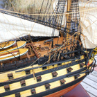 Pienoismalli HMS Victory purjelaiva sotalaiva UK Royal Navy - pikkukuva 5