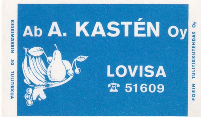 Lovisa, Ab A. Kaste`n  Oy     7/11