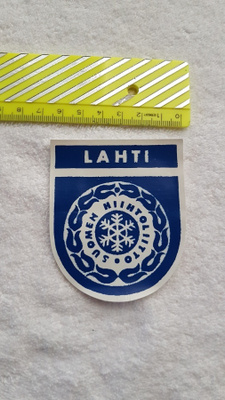 LAHTI Kangasmerkki Hiihtoliitto Vintage