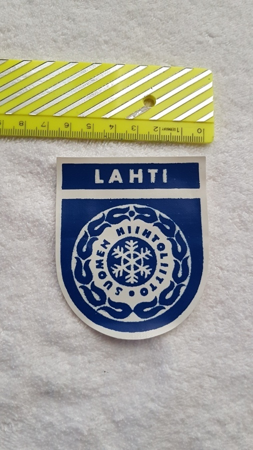 LAHTI Kangasmerkki Hiihtoliitto Vintage