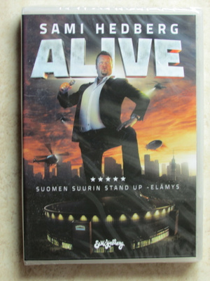Sami Hedberg - Alive, DVD. Stand Up. UUSI