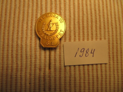 Vasaloppet rintamerkki 61:s hiihto 1984
