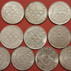 10 x 500 mk 1952 Helsinki Olympics. (KD3) - pikkukuva 4