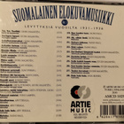 SUOMALAINEN ELOKUVAMUSIIKKI VOL.1-CD,AMCD 1029,v.2010 ARTIE - pikkukuva 2