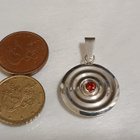 Kotimainen Design Hopea riipus kivillä KI 925 - pikkukuva 4