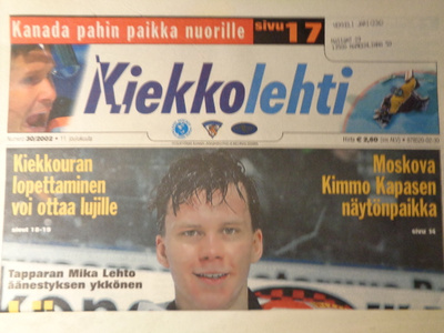 Kiekkolehti Nro 30/2002 (10.12)
