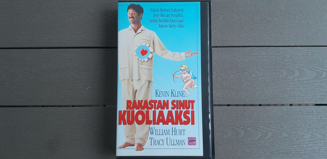 VHS: Rakastan Sinut Kuoliaaksi (Kevin Kline, Tracy Ullman)