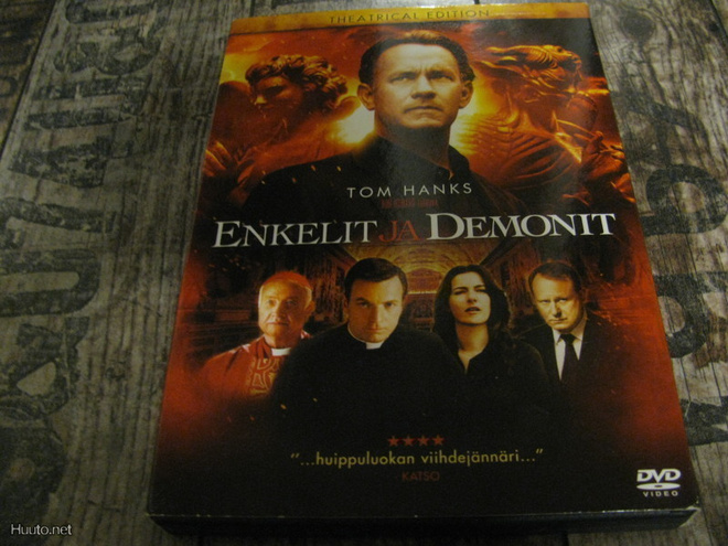 Enkelit ja Demonit (DVD) PAHVIKANNET