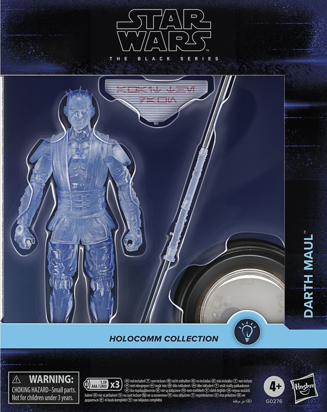 STAR WARS BLACK SERIES DARTH MAUL HOLOCOMM	(86 413)		FIGUURI