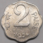 India. 2 paise 1974(C). - pikkukuva 2