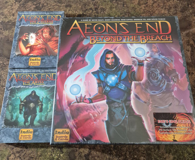 Aeons End Beyond the Breach +lisäosia