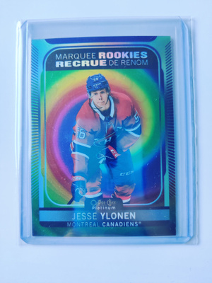 Jesse Ylönen 21-22 Opc Platinum Rainbow Color Wheel Rookies