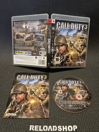 Call of Duty 3 - Nordic PS3 - CiB