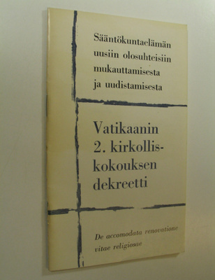 Vatikaanin 2. kirkolliskokouksen dekreetti