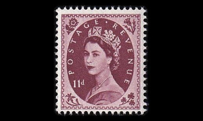 Iso-Britannia 295 ** Elisabeth II Wilding 11 d (1955)