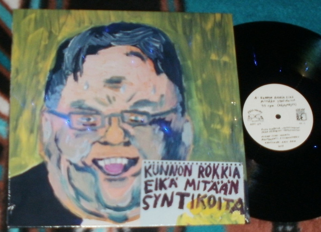 RÄJÄYTTÄJÄT Kunnon Rokkia Eikä Mitään Syntikoita ~ 12" SINGL