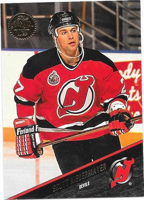 1993-94 LEAF #80 Scott Niedermaier New Jersey Devils