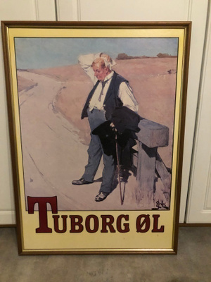 Mainostaulu: Tuborg.