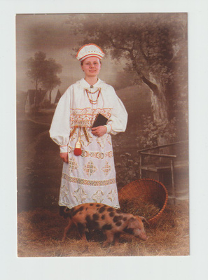 Postikortti, TAIDE, VIRON KANSALLISPUKU