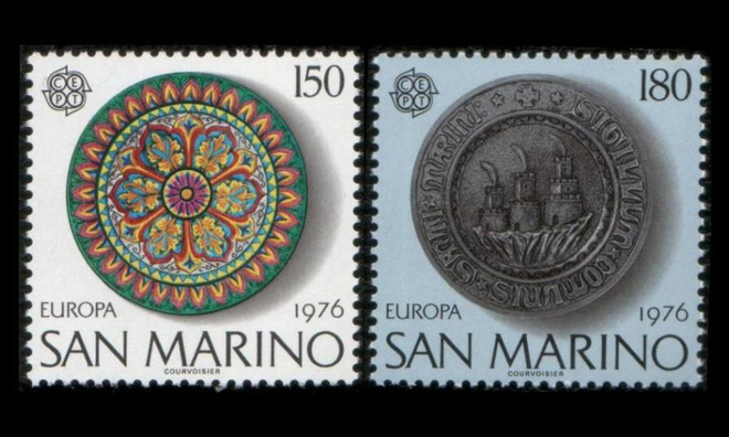 San Marino 1119-20 ** Europa (1976)