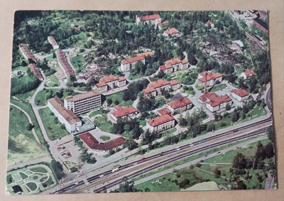 Helsinki, Auroran sairaala, ilmakuvapk, p. 1989