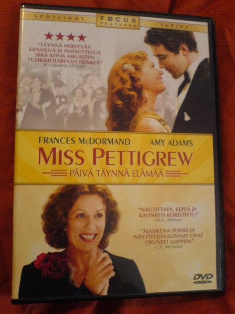 Miss Pettigrew - Päivä täynnä elämää , DVD