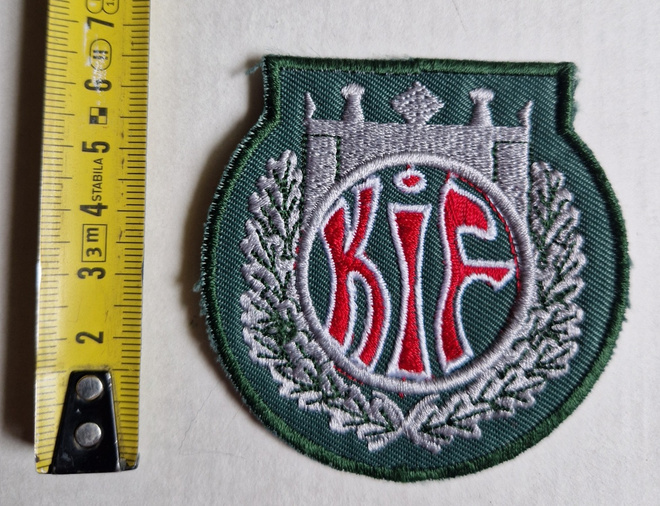 Kif Jalkapallo vintage Kangasmerkki