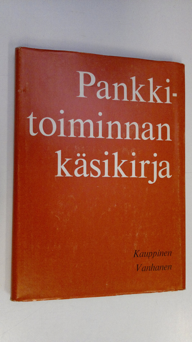 Tapani Kauppinen : Pankkitoiminnan käsikirja