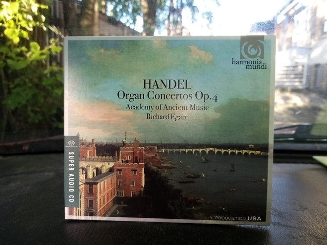SACD HANDEL ORGAN CONCERTOS OP. 4