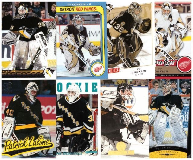 8 x PITTSBURGH PENGUINS Maalivahdit Eri Vuosilta