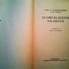 Tavastsjerna Karl A.: Suomenlahden salaisuus, v. 1918 - pikkukuva 3