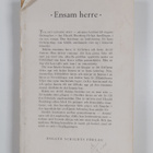 Harald Hornborg : Ensam herre - pikkukuva 2