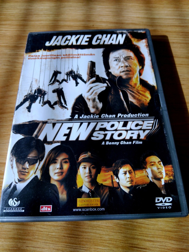 NEW POLICE STORY.     dvd     ( scanbox )