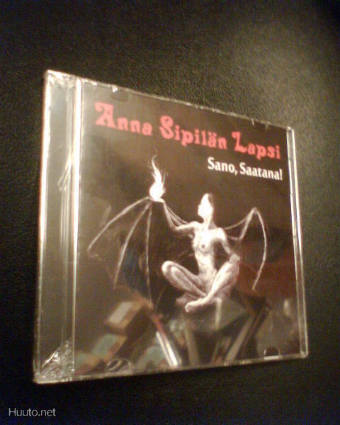 Anna Sipilän Lapsi: Sano, Saatana! CD (ep) Sis.postikulut