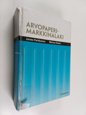 Jarmo Parkkonen ym. : Arvopaperimarkkinalaki