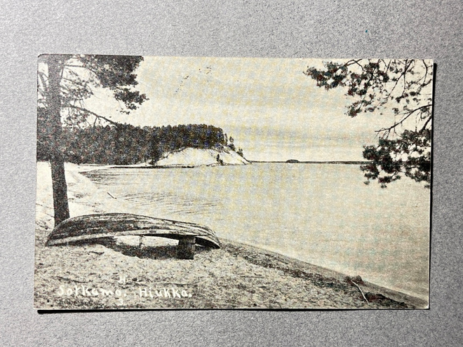 Sotkamo, Hiukka hiekkaranta 1947