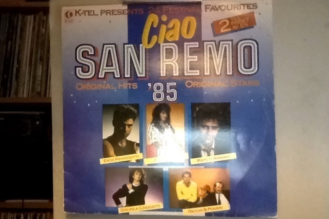 CIAO SAN REMO  '85    ::    2 x  VINYYLI   LP      1985