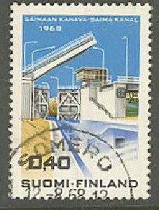 1968 Saimaan kanava kaunis SOMERO -68